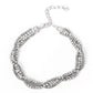 Box Office Bling - White Bracelet