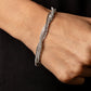 Box Office Bling - White Bracelet