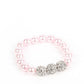 Breathtaking Ball - Pink Bracelet
