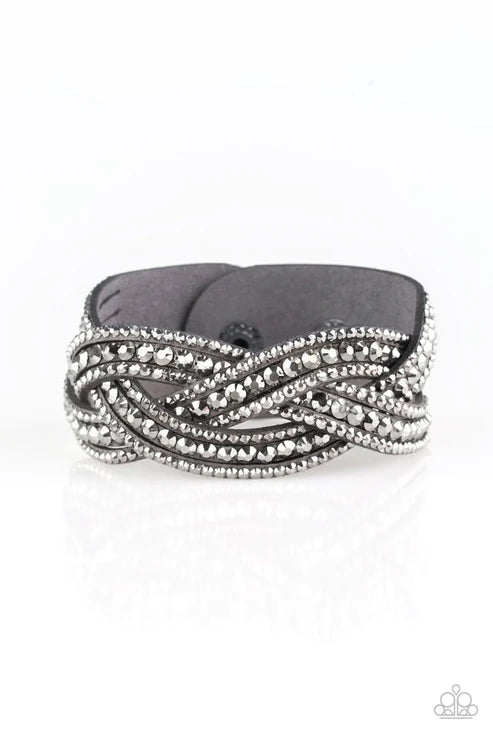 Bring on the Bling - Silver Bracelet