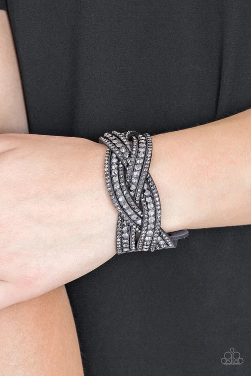 Bring on the Bling - Silver Bracelet