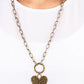 Brotherly Love Brass Necklace