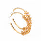 Bubble-Bursting Bling - Gold Earring