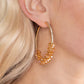 Bubble-Bursting Bling - Gold Earring
