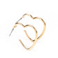 Burnished Beau - Gold Earring