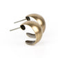Burnished Beauty - Brass Earring