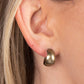 Burnished Beauty - Brass Earring