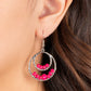 Bustling Beads - Pink Earring