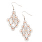 Bustling Blooms - Orange Earring
