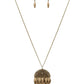 Canopy Cruise - Brass Necklace
