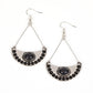 Canyon Canoe Ride - Black Earring