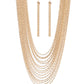 Cascading Chains - Gold Necklace