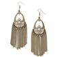 Castle Cottage - Brass Earring