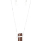 Cayman Castaway - Brown Necklace