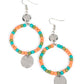 Cayman Catch - Orange Earring