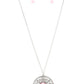 Celestial Compass - Pink Necklace