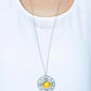 Celestial Compass Yellow Necklace