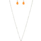 Cherokee Canyon - Orange Necklace