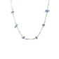 Chiseled Construction - Blue Necklace