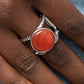 Clairvoyantly Cats Eye - Orange Ring