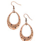 Classic Keepsake Copper Earring