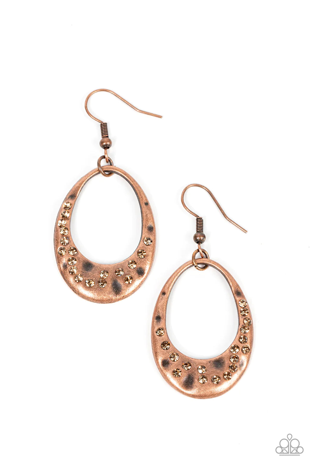 Classic Keepsake Copper Earring
