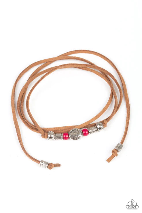 Clear A  Path - Pink Bracelet
