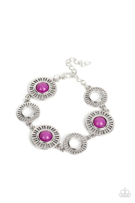 Coastal Charmer - Purple Bracelet
