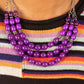 Coastal Cruise - Purple Necklace