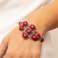 Color Wheel Garden - Red Bracelet