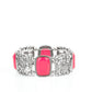 Colorful Coronation - Pink Bracelet