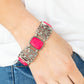 Colorful Coronation - Pink Bracelet