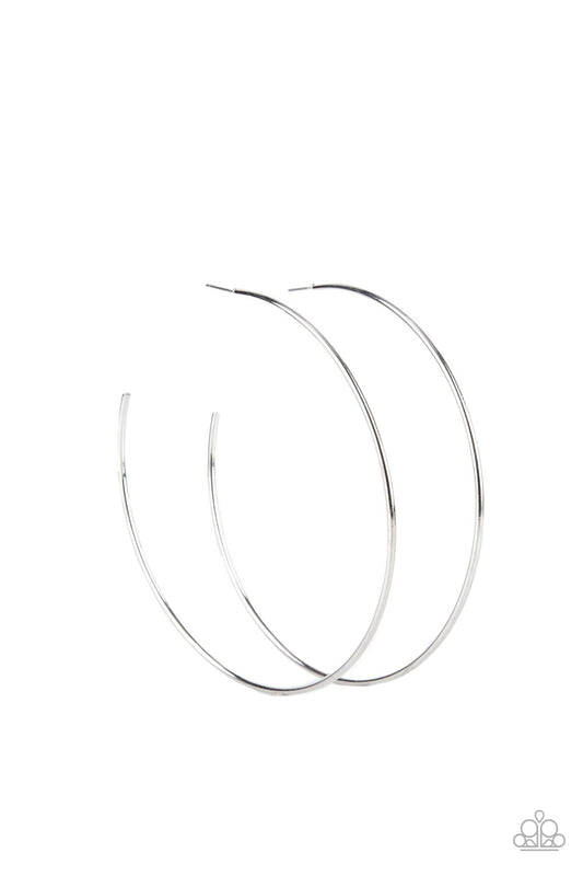 Colossal Couture - Silver Earring