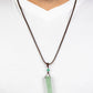 Comes back ZEN-fold Green Necklace