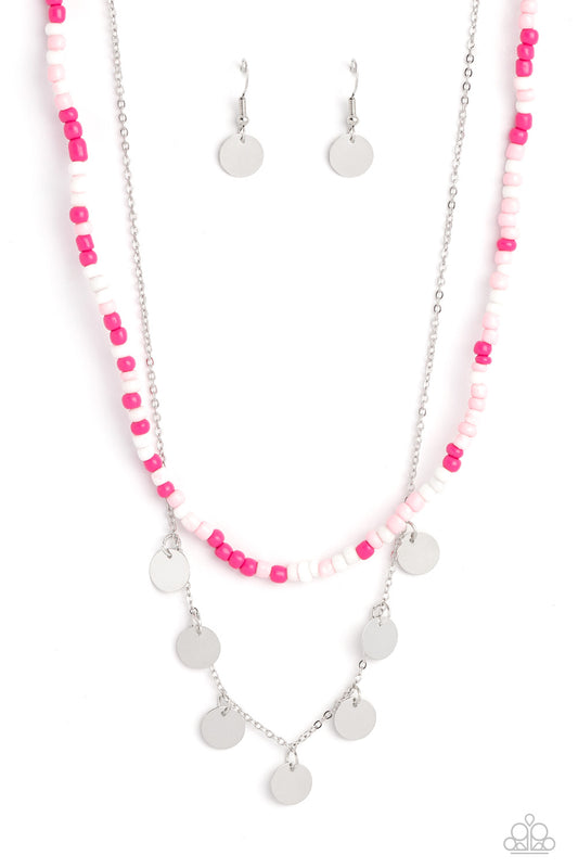 Comet Candy Pink Necklace