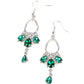Coming in Clutch - Green Earring