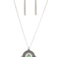 Compass Composure - Green Necklace