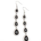 Confidently Classy - Black Earing