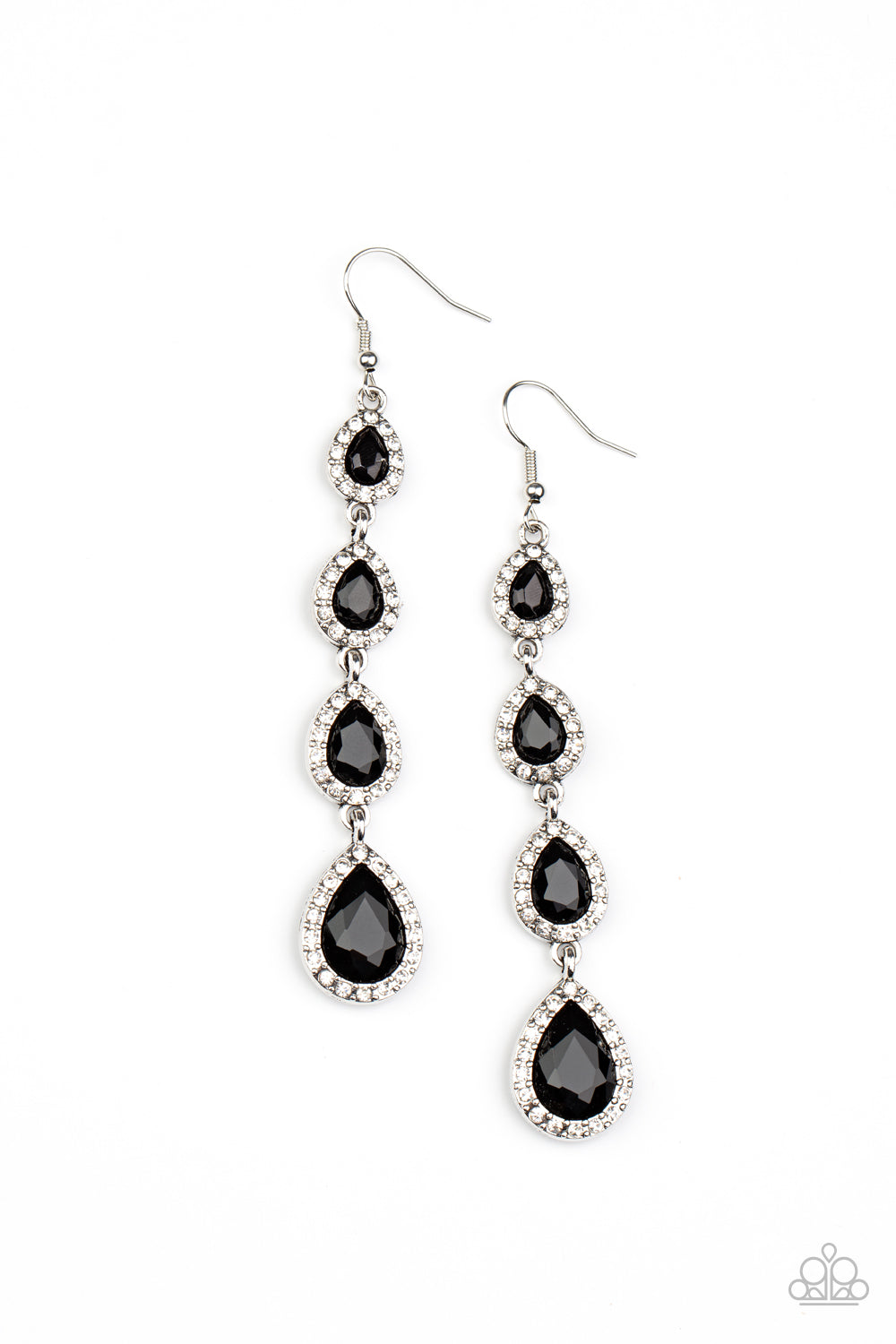 Confidently Classy - Black Earing