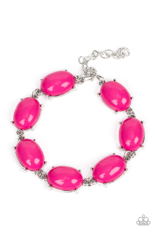 Confidently Colorful - Pink Bracelet