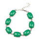 Confidently Colorful Green Bracelet
