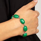 Confidently Colorful Green Bracelet