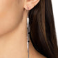 Cosmic Cascade Gun Metal Earring
