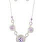 Cosmic Cosmos - Purple Necklace