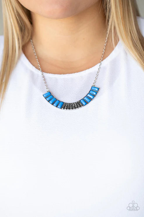 Coup de MANE Blue Necklace