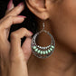 Crescent Couture - Green Earring