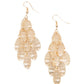 Cross It Off My List - Gold Earring