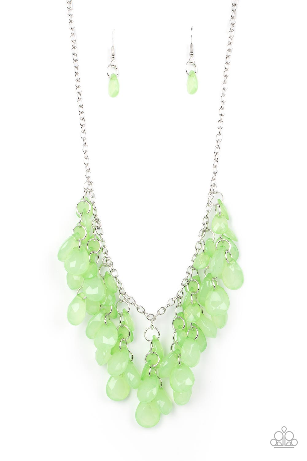 Crystal Cabaret Green Necklace