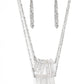 Crystal Catwalk - White Necklace