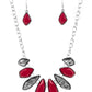 Crystallized Couture - Red Necklace